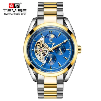 

Tevise Top Brand Automatic Mechanical Men Watches Fashion Tourbillon Waterproof Sports Luminous Wrist Watch Relogio Masculino