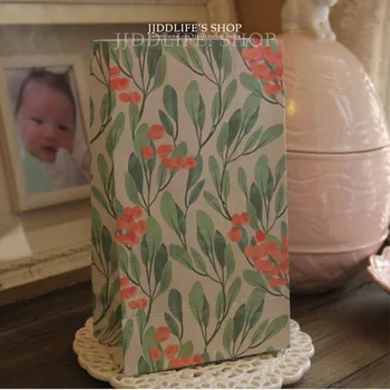

40PCS/lot Brand New Floral Printing Paper Bags Gift Paper Bag Party Housing Gift bag Packaging