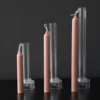 1PC Long Pole Stripe Candle Mold Soap Making Large Cylinder Rib Church Party Handmade DIY Craft Clay Candle Making ► Photo 1/6