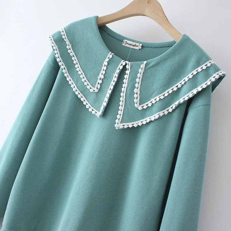 Tanio Nowy 2021 panie jesień zima sweter w dużym rozmiarze sklep