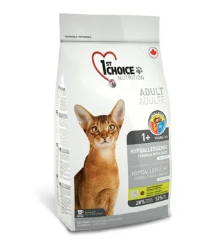 

1st choice feed D/cats hypoallergenic 2.2 kg, without grain, duck with potatoes