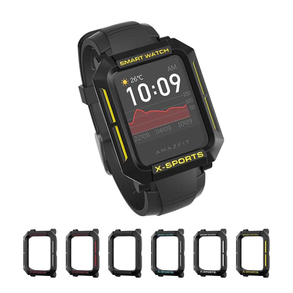 Защитные чехлы для Amazfit Bip умные часы Huami чехол Midong PC SIKAI bip lite A1608 аксессуары