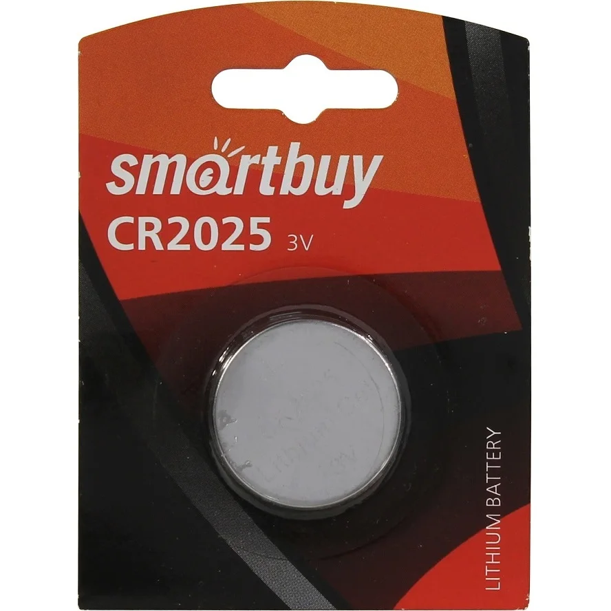 Батарейка CR2025 SmartBuy(Серебро