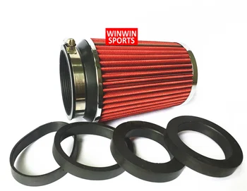 

Universal Car Air Intake Filter Caliber 60/63/70/80 / 89mm Car Modification Parts 7D