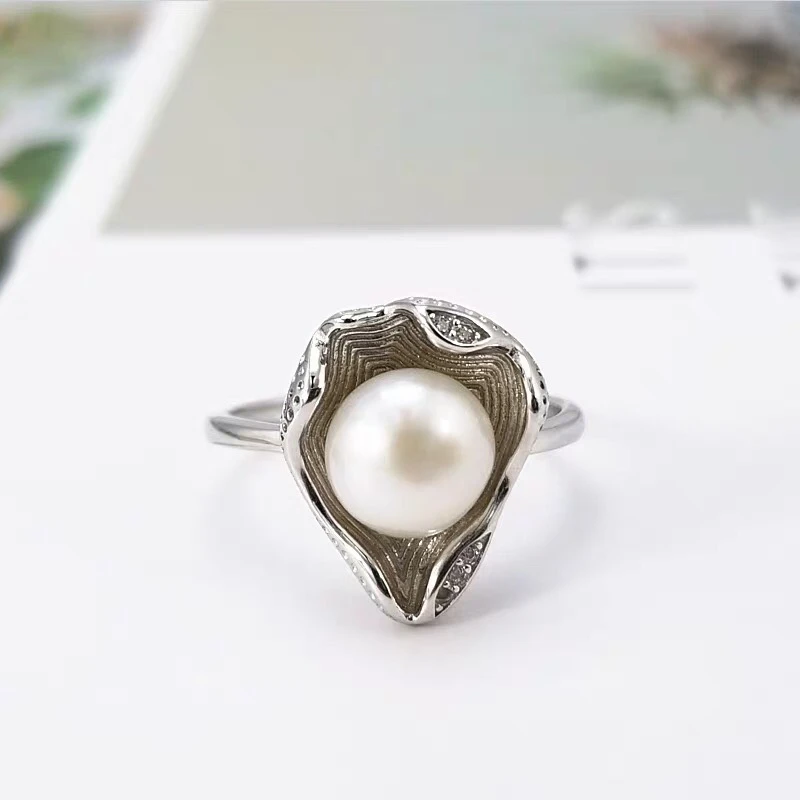 

New Arrival Ring Mountings, Ring Findings, Ring Jewelry Parts Fittings Charm Accessories Silver Jewellery