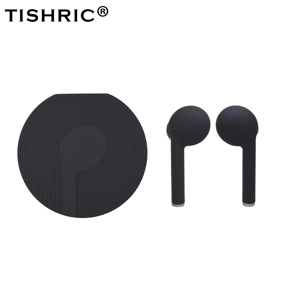 TISHRIC беспроводные 5,0 Bluetooth наушники с микрофоном TW40 водонепроницаемые спортивные модные гарнитуры для всех смартфонов