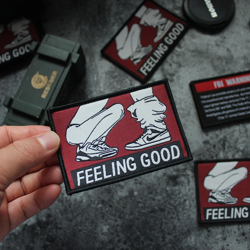 Взрослый забавный вкус Любовь слова чувство хорошее вышивка патч рад