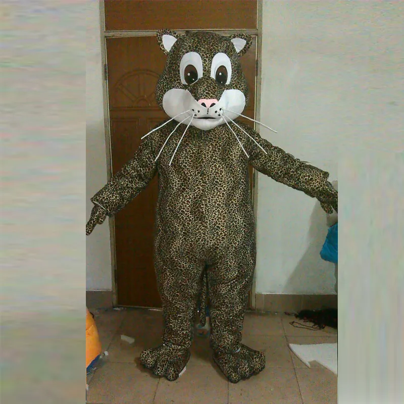 

Popular new quality little leopard leopard cat puma mascot costume cartoon character costumes