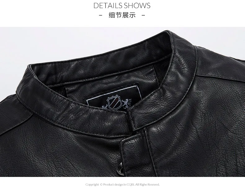 AliExpress мужская одежда стиль осень мужская мода локомотивное кожаное пальто Молодежная кожаная куртка
