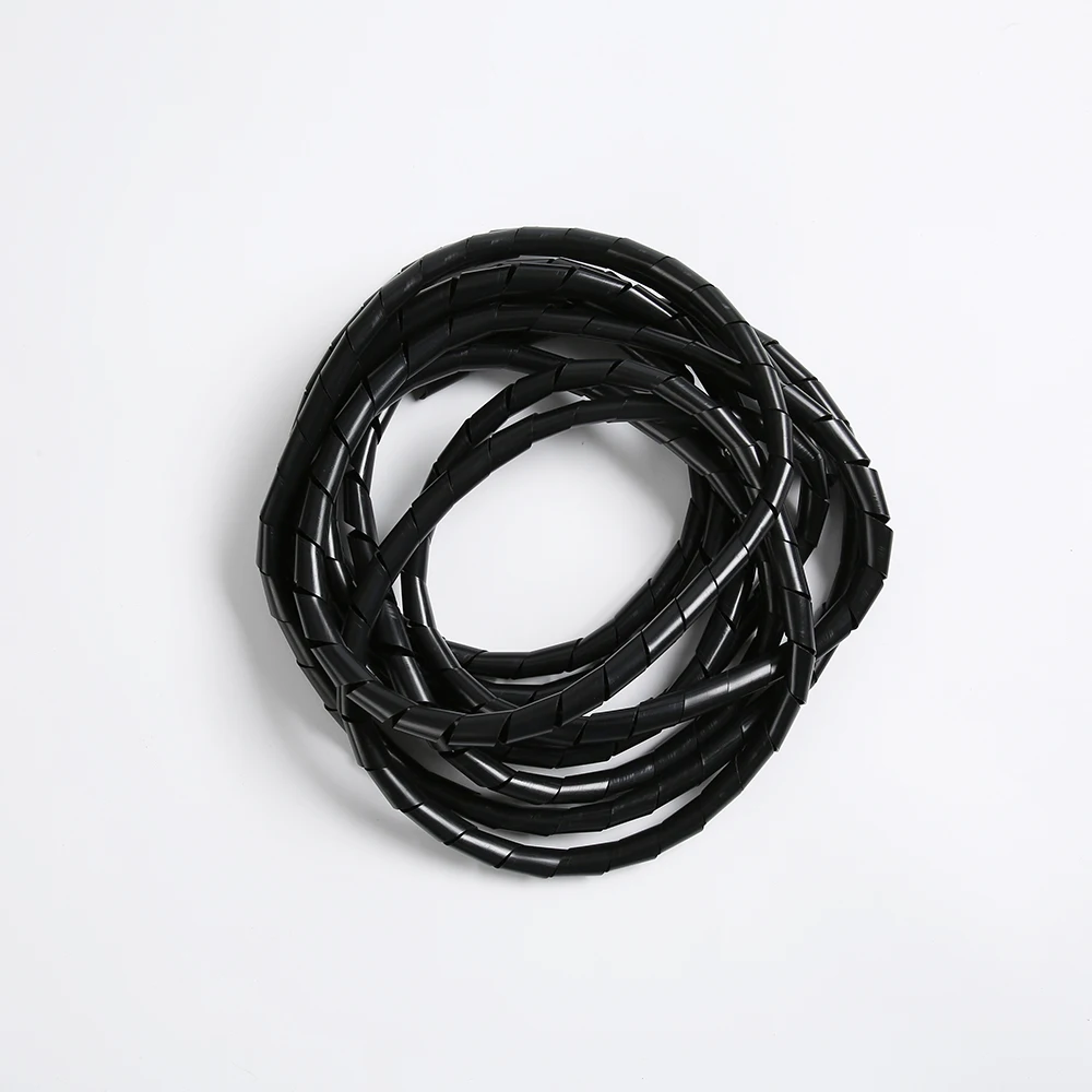 4 м провода обмотки полосы спиральные спиральный кабель корпус|Кабельные рукава|