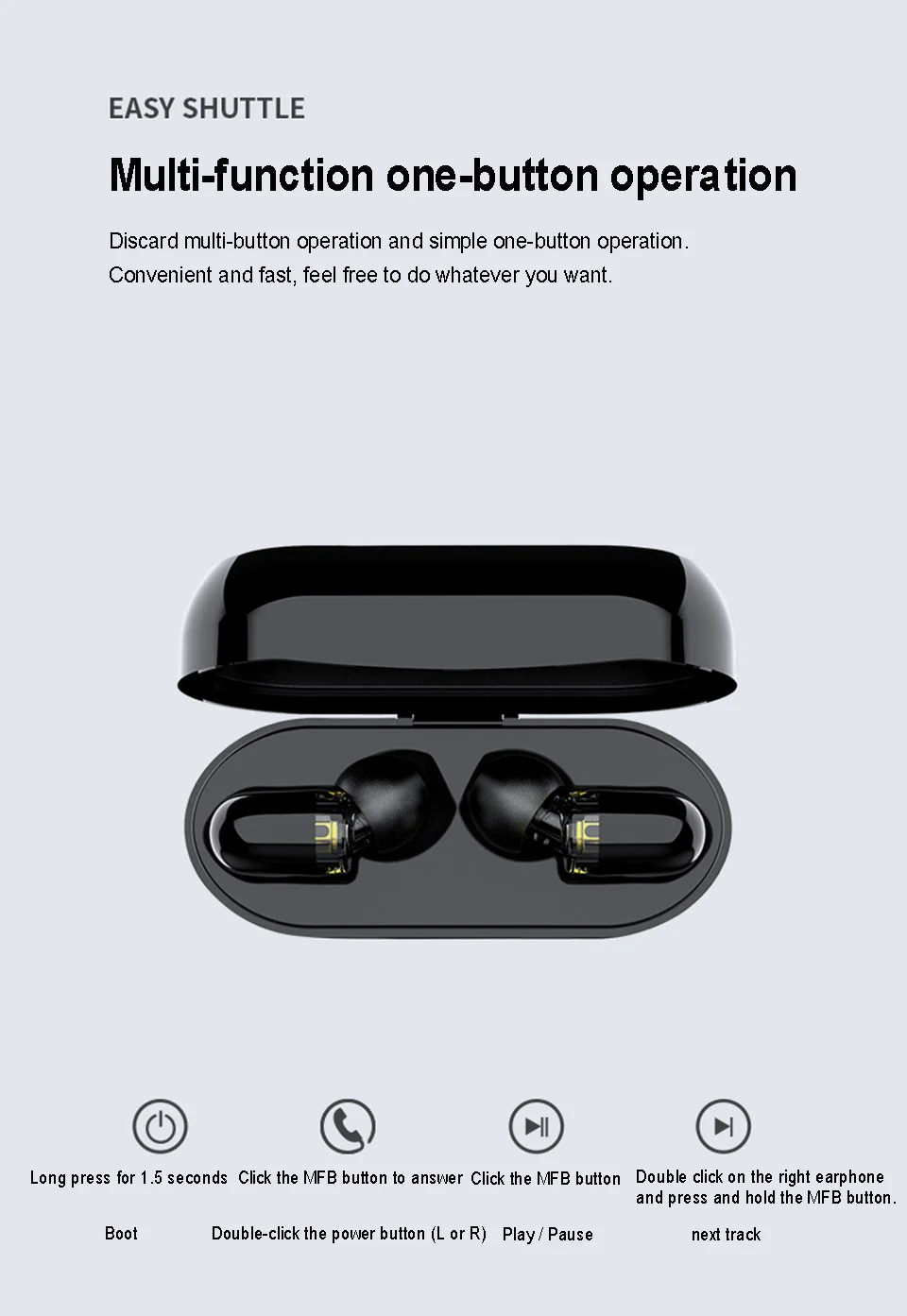 Sanag Беспроводные наушники с двумя динамическими кругами Bluetooth 5,0 Hi-Fi стерео наушники-вкладыши с шумоподавлением Спортивные Беспроводные наушники