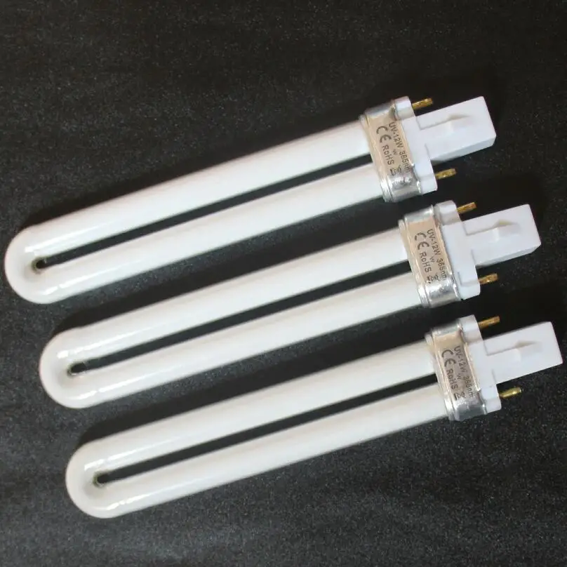 3 spare light tubes 36 Вт инструмент для ногтей Лампа гель лак для ногтей Светодиодный УФ лампа гель для дизайна ногтей отверждения светильник Электрическая Сушка Для ногтей УФ лампа с набор для таймера Электрический - Цвет: 3 spare light tubes