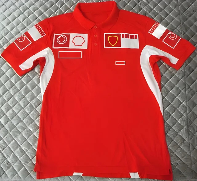 Hot sale F1 Formula One racing suit lapel POLO shirt clothes team work clothes short-sleeved T-shirt men's customization 7