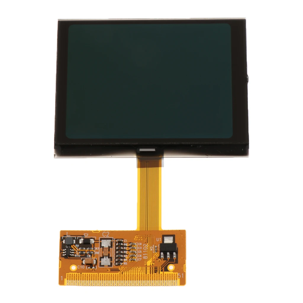 Replacement LCD Display for Audi S6 C5 4B Series(1999-2003) Instrument Cluster Speedometer Pixel Repair