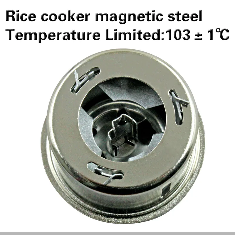 Rice Cooker Parts Magnet Round Magnetic Steel Temperature Limiter Thermostat