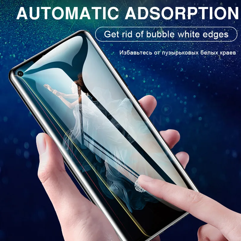 3 шт. 100D Защитная Гидрогелевая пленка для huawei Honor 8x8 9x10 Lite 20 Pro 10i 7a 7c Y7 Y9 Защитная пленка для экрана полное покрытие