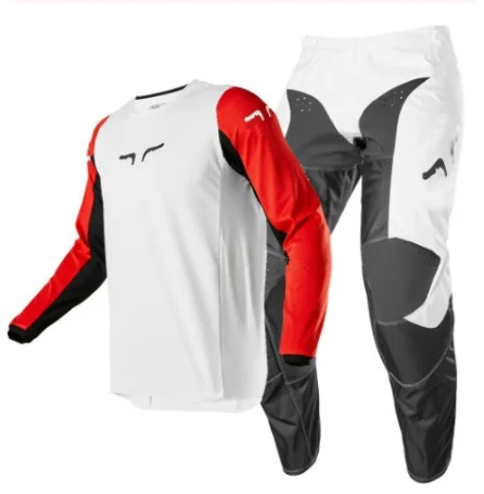 2020 гоночный костюм черно белая Экипировка Набор для мотогонок 180 Prix мотокросса