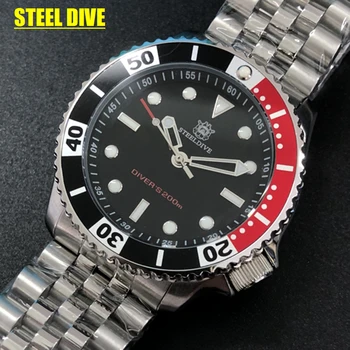

Diving Quartz Watch Men 200M Dive Swiming Sport Military Watch Mens Watches Top Brand Luxury Stainless Steel Driver Watches New