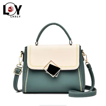

New Patchwork Crossbody Women Bags Fashion Luxury Soft Sling Handbags Top-handle Tas Totes Lady Trendy Shoulder Messenger Bags