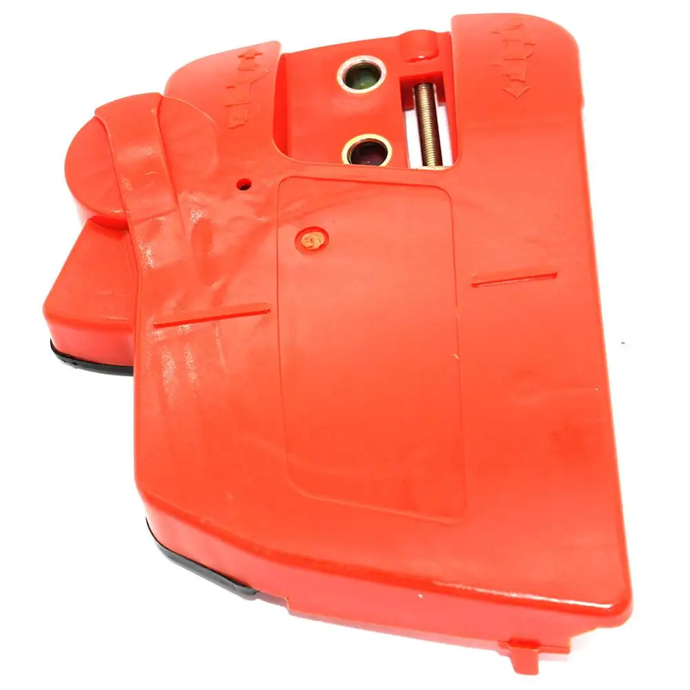 クラッチスプロケットサイドカバーブレーキハンドルアセンブリ、ランチャー用、チェーンソースペアパーツ、ハスクバーナ用、55 51 50 Vuzmode  クラッチドラム サイドカバー チェーンブレーキハンドル オイルポンプキット、Rancher、チェーンソー用、ベアリン ヴァナゴン ... チェーン クラッチ サイド カバー ブレーキ アセンブリ 4 HUSQVARNA 61 66 266 268 272 チェーンソー用