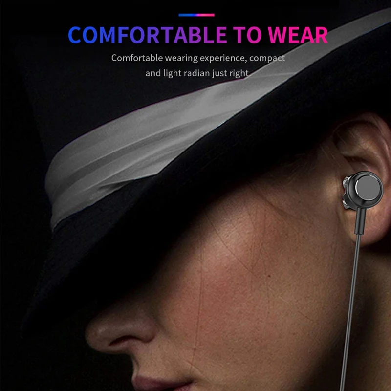 Беспроводная Магнитная bluetooth-гарнитура, стерео Спортивные Беспроводные водонепроницаемые наушники-вкладыши с микрофоном для iPhone 7 samsung