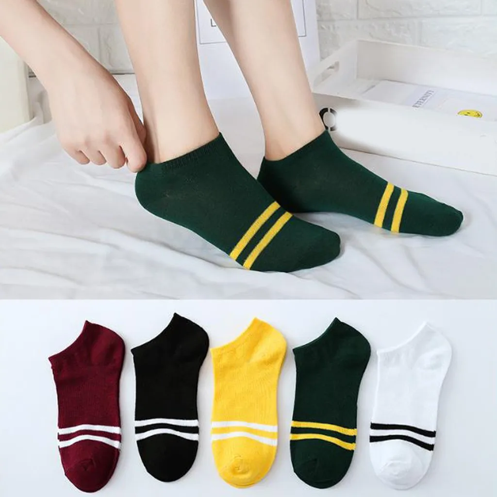 

Socks Women Cotton Casual Socks Women Funny Unisex Stripe Fashion Skateboard Sock Comfortable Socks W920
