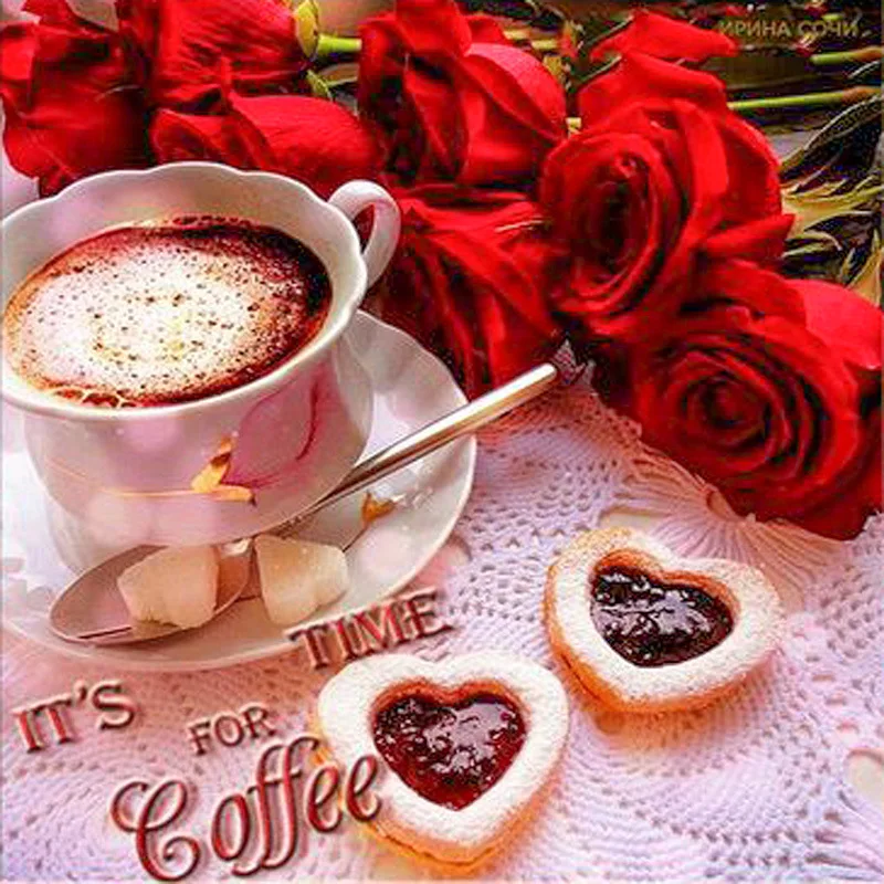 5D DIY Diamond Rhinestone Embroidery Rose Flowers Full Square/Round Painting Cross Stitch Crystal Wall Gift | Дом и сад