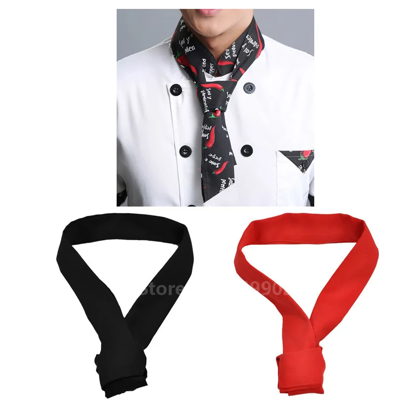 three scarves Шеф-повар, официант готовить Еда Услуги одежда унисекс шарф аксессуары для поваров Reataurant дышащие впитывающие пот украшения галстук-бабочка - Цвет: three scarves