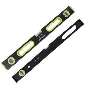 

24 inch Aluminum Spirit Bubble Level Ruler Clear Scale Design of Hollow Anti-skid Handle for Carpenters Plumbers Electricians