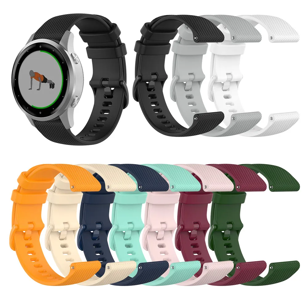Ремешок для часов с небольшой клеткой для Garmin Vivoactive 4S/Vivomove 3S ремешок для часов Ремешок для Garmin Vivoactive 4S/3 S
