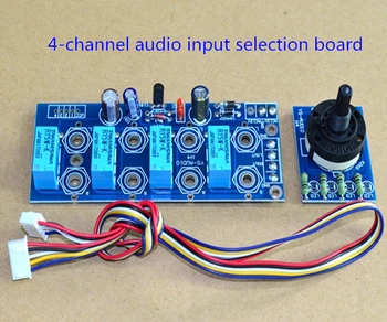 

4-channel audio input selection board Suitable for various power amplifier board selections Available with our JC-2