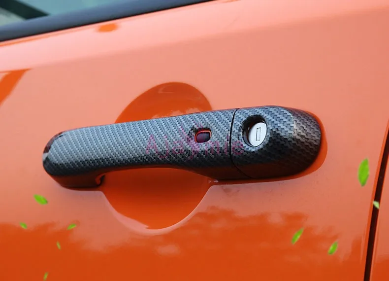 Для Jeep Renegade цветная лампа из углеродного волокна скребок для чистки зеркал дневной свет ручка Внешний декоративный молдинг отделка автомобиля аксессуары для укладки
