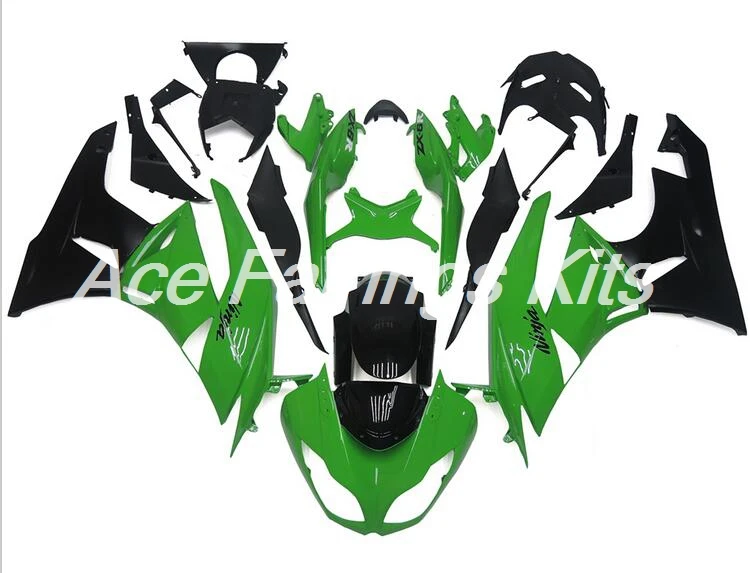 Литьевая Форма ABS обтекатель наборы Подходит для Kawasaki ZX6R 2009 2010 2011 2012 Обтекатели ZX-6R 09 10 11 12 ниндзя 636 зеленый черный