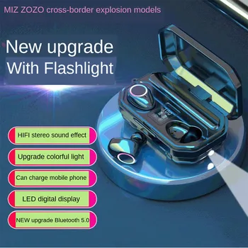 

XX-M12 TWS Bluetooth V5.0 Earphones Wireless Headphones With Microphone Sports Waterproof Headsets LED Charging Box For Android