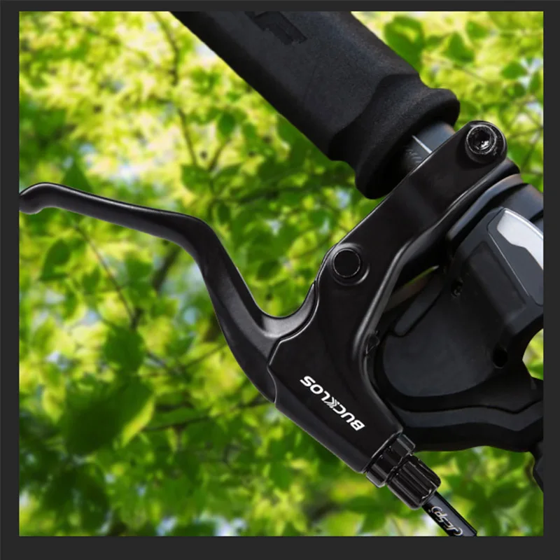 1 Pair 2.2inch Aluminum Bike Handlebar Brake Handle Levers Bicycle Handlebar Han