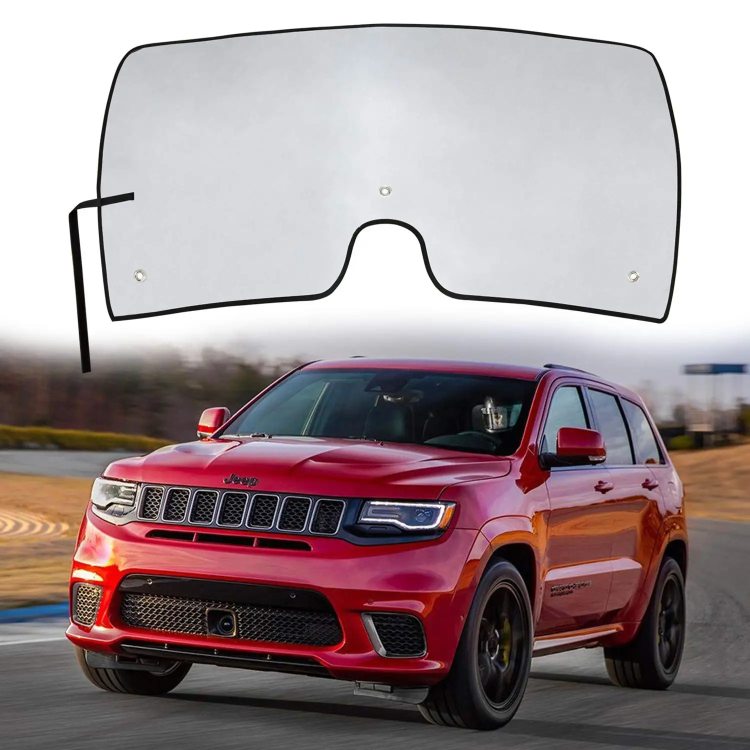 Солнцезащитный козырек на лобовое стекло солнцезащитный для Jeep Grand Cherokee 2011