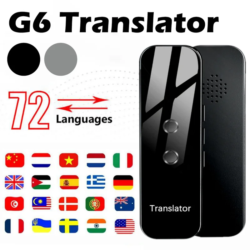 

Smart Instant Real Time Voice Translator Portable 72 Languages Translator