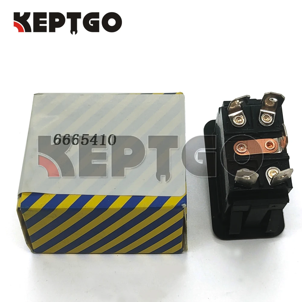 Interruttore Faro 6665410 Per Skid Steers Bobcat 450 453 463 542 553 645 653 742 T110 T140 T180 T190 T250 T300