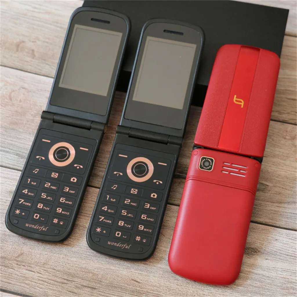 Смартфон оптом разблокированный GSM сотовый телефон старый телефон английская клавиатура две sim-карты для семьи лучший подарок Лучший подарок