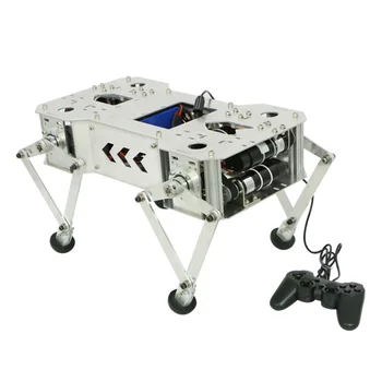 

Programmable Metal Mechanical Walking Dog Bionic Quadruped Crawling Smart Robot Toy