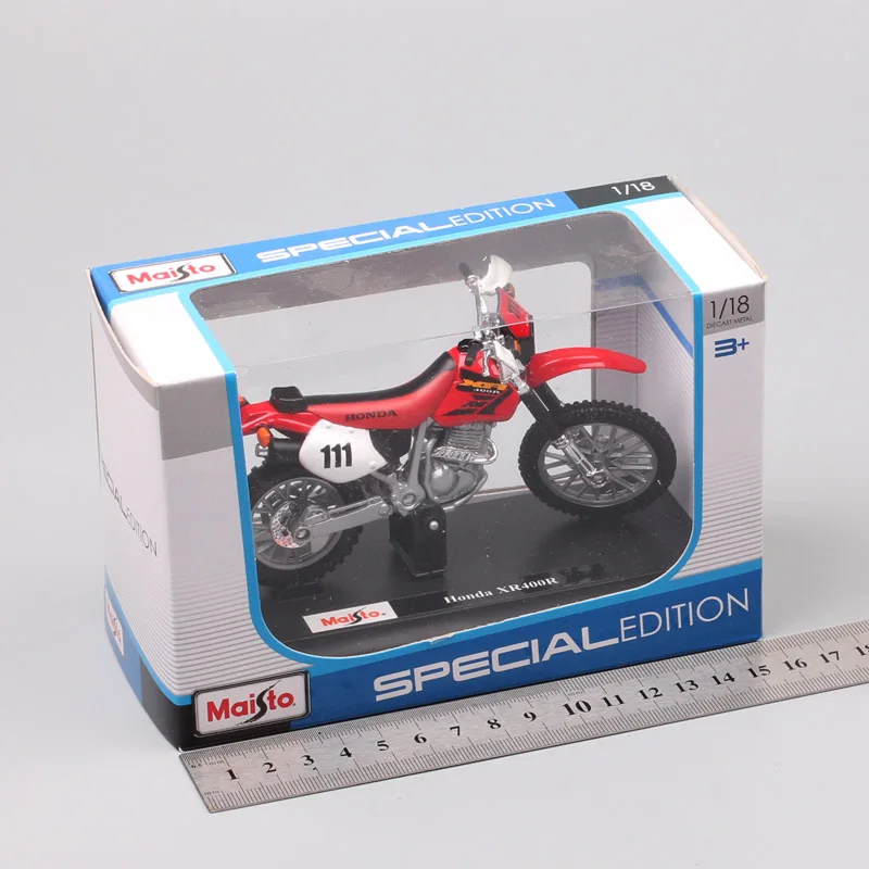Детские 1:18 весы Maisto мини Honda XR400R Dirt Rider велосипед Diecasts& игрушечные транспортные средства мотокросса модель игрушки реплики мальчик