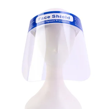 

Anti-fog Transparent Plastic Protective Mask Breathable Safety Anti Droplets Full Face Shield Masks