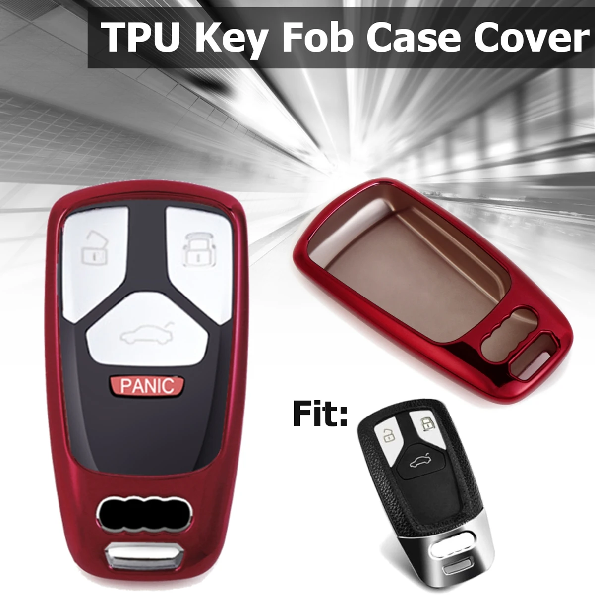 ТПУ чехол ключа дистанционного управления автомобилем Чехол держатель сумка