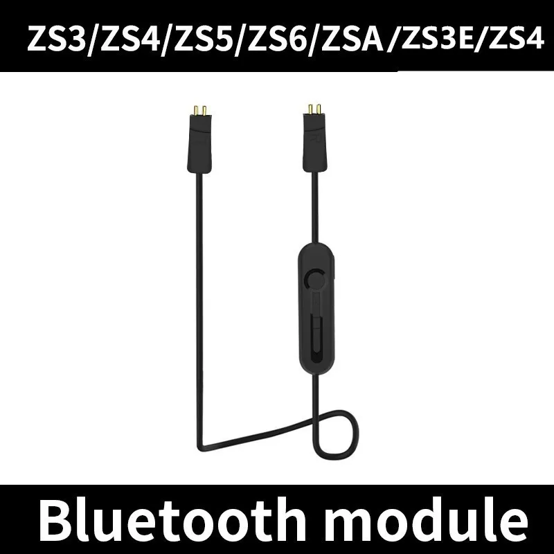 KZ ZST/ZS3/ZS5/AS10/ZS6/ZS10/ZSA/ES4 Bluetooth 4.2 Wireless Upgrade Module Cable Detachable Cord Applies KZ Original Headphones - Цвет: A   Bluetooth