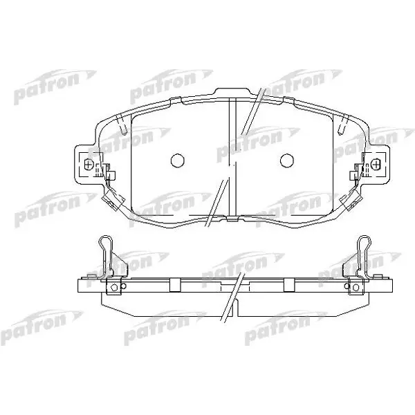 Колодки тормозные дисковые передн LEXUS: GS 05-, GS 93-97, GS 97