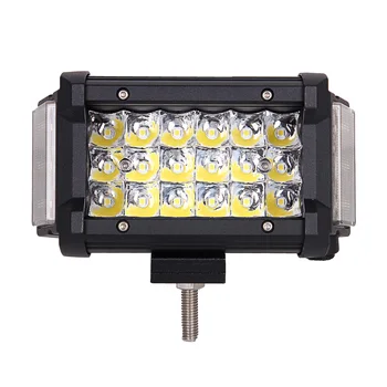 

ECAHAYAKU 5 inch Car LED Light Bar with Side Shooter 6000K white waterproof for off-road SUV Trucks Harley Jeep Hummer ATV Motor