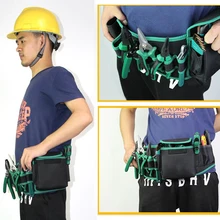 

Multi-Function Tool Pockets Strong Oxford Cloth Tool Bag Adjustable Belt Tool Kit Electrician Tool Storage Bag Holder Tool Bag