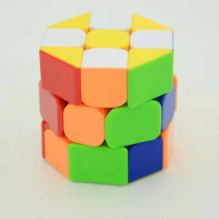 [Музыкальные вечерние кубики ba jiao zhu Rubik] 3 трехслойные однотонные цветные флуоресцентные цветные бумажный диск Детский обучающий