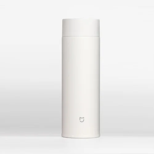 White Xiaomi Mijia, 350 мл, нержавеющая сталь, бутылка для воды, легкий термос, вакуумная мини-чашка для кемпинга, путешествий, портативная, изолированная, спортивная чашка - Цвет: White