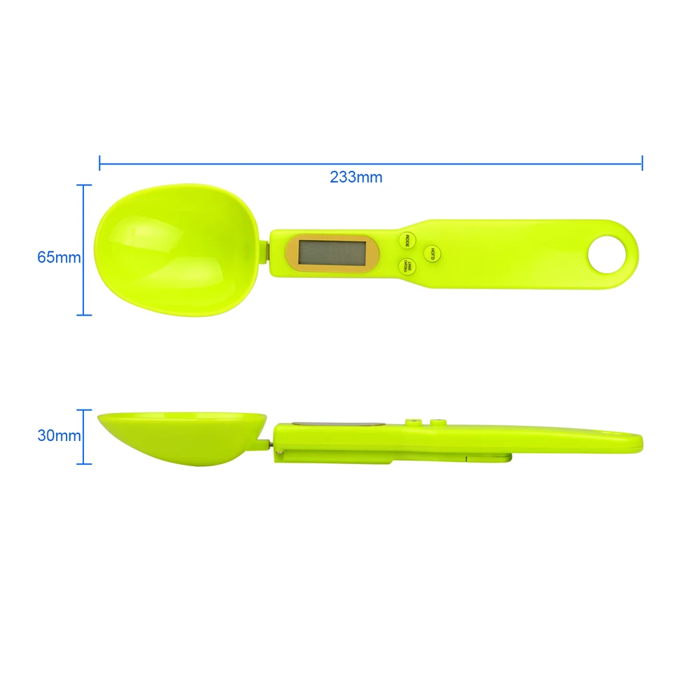 Electronic spoon Digital Scale Spoon LCD Display 500g/0.1g Measuring Spoon Scales Detachable Kitchen Spoon Scale
